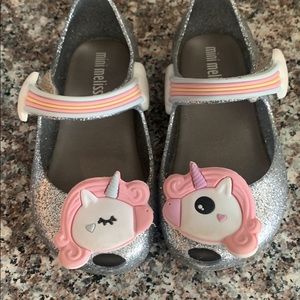 Mini Melissa jelly sandals - toddler size 7
